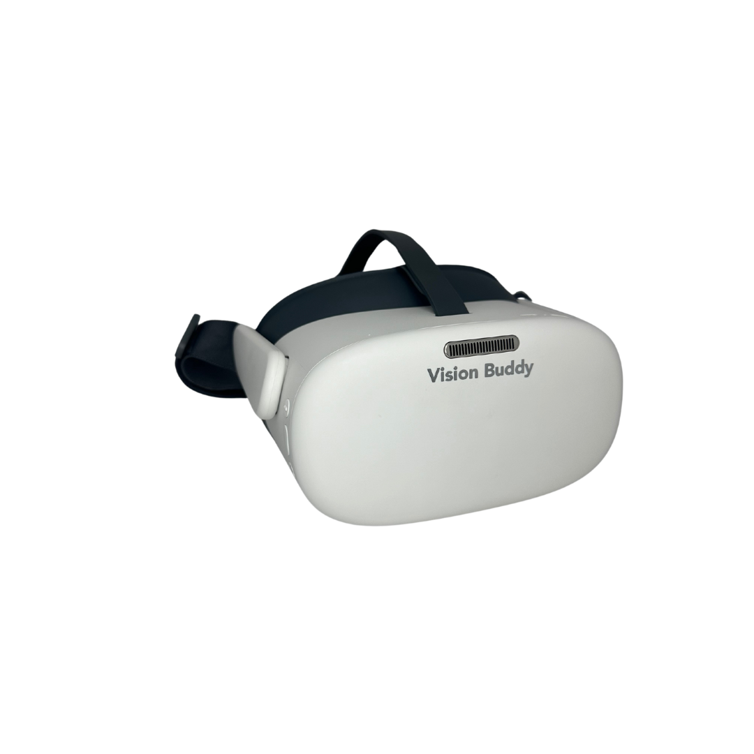 Vision Buddy VB4 Viewer Pack - Wearable Vision Device with V4 Viewer Headset & TV Hub - Senior.com Wearable Vision Aids