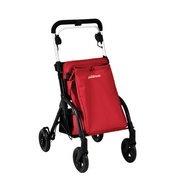 Triumph Mobility Essentials Shopping Rollator with Seat - XL Shopping Storage Bag - Senior.com Rollators