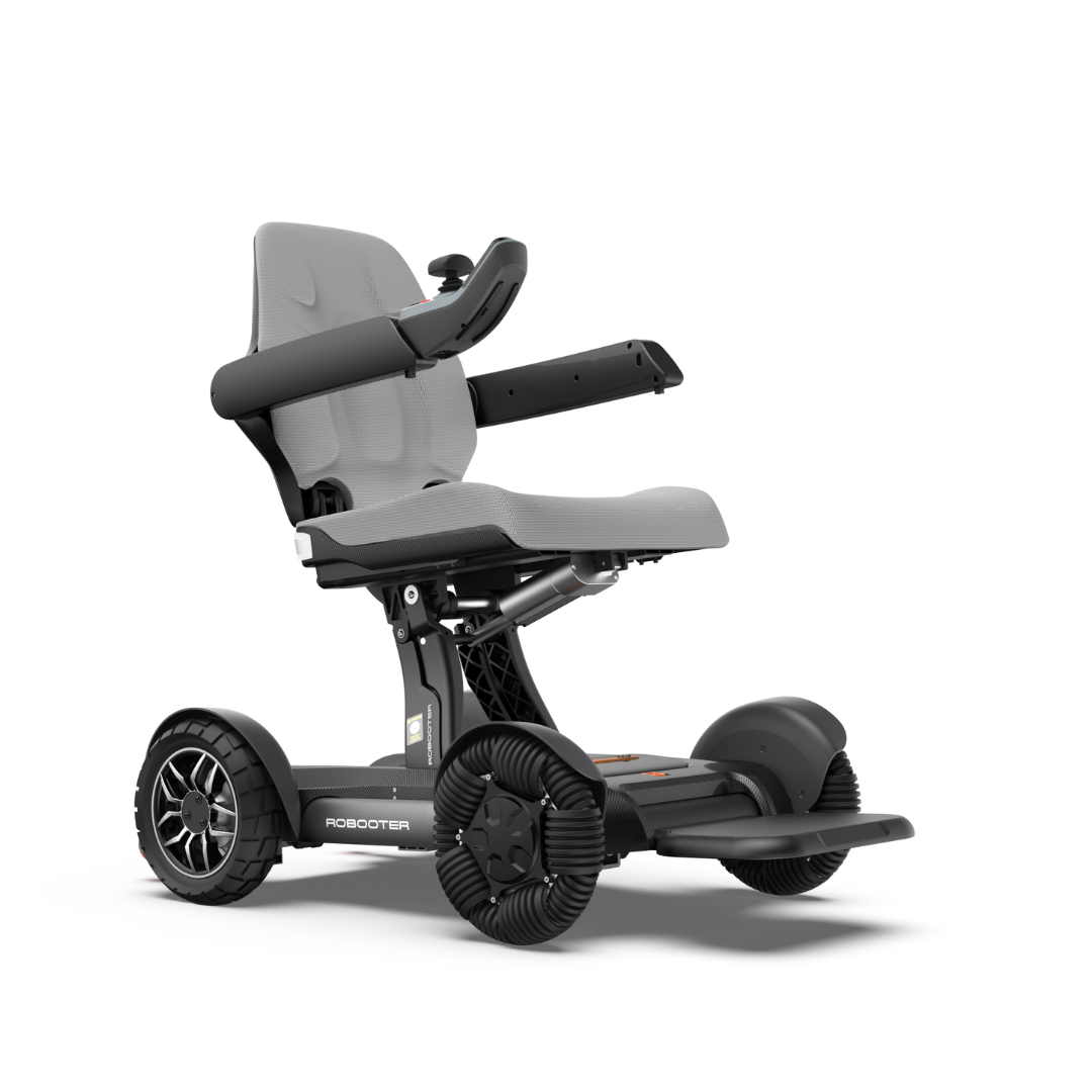 Robooter X40 Automatic Folding All-Terrain Electric Smart Wheelchair - Senior.com Power Chairs