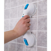 Carex Suction Dual Locking Shower Ultra Grip Grab Bar - Senior.com Grab Bars & Safety Rails