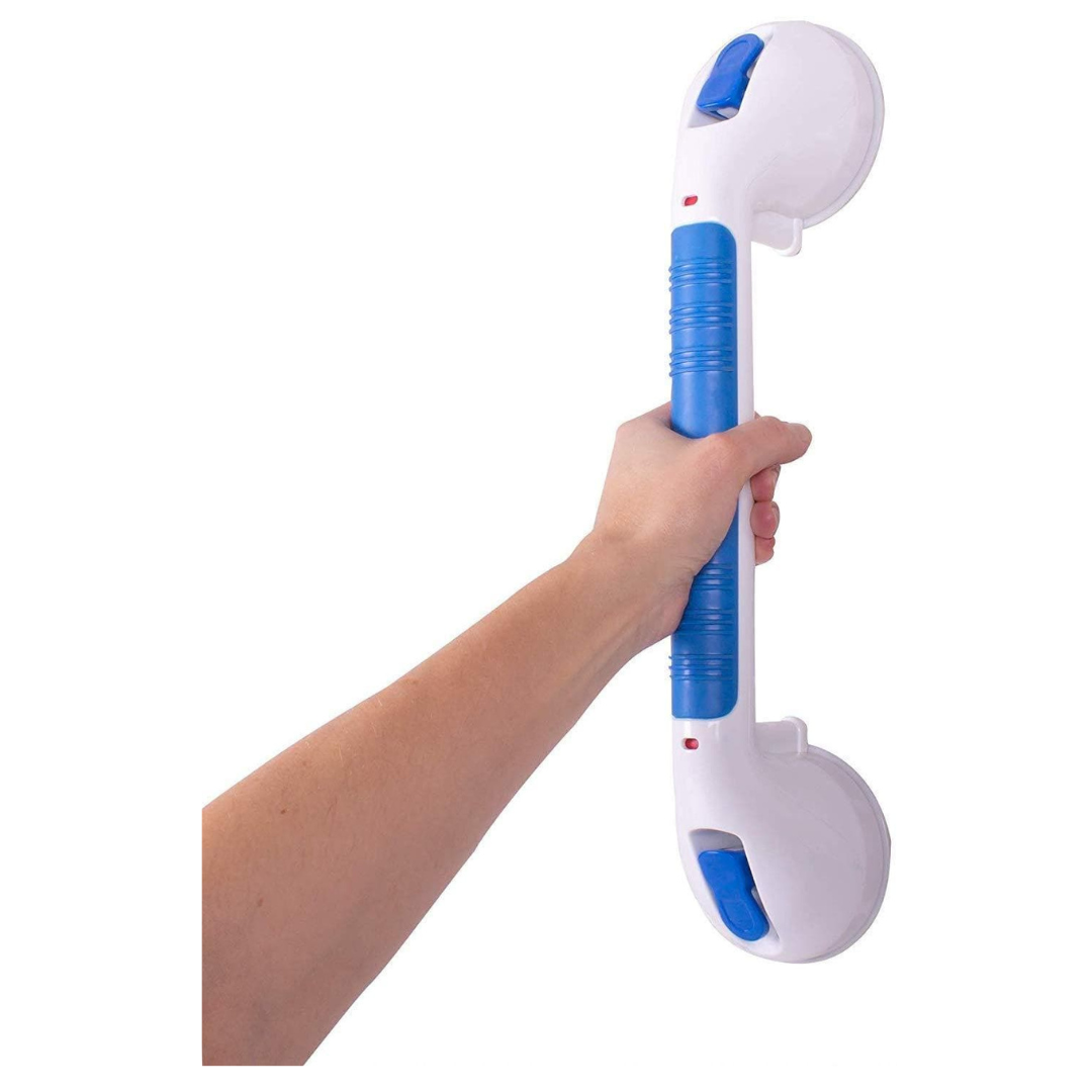 Carex Suction Dual Locking Shower Ultra Grip Grab Bar - Senior.com Grab Bars & Safety Rails