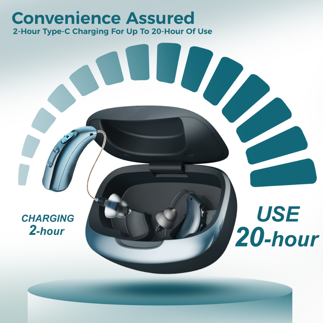 Linner Mercury OTC Hearing Aids - 20-Hour Use - Senior.com Hearing Aids