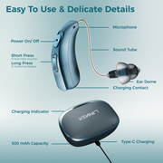 Linner Mercury OTC Hearing Aids - 20-Hour Use - Senior.com Hearing Aids