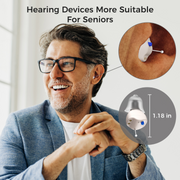 Linner Saturn OTC Hearing Aids - Discreet & Powerful - Senior.com Hearing Aids