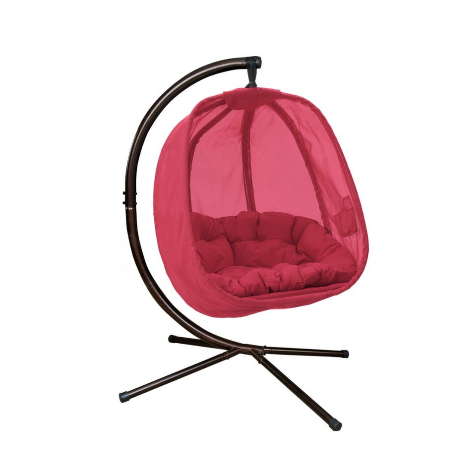 FlowerHouse Hanging Egg Patio Chairs with Stand Indoor & Outdoor
