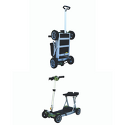 EV Rider Gypsy Q2 Ultralight Collapsible 4-Wheel Mobility Scooter - Airline Travel Scooter - Senior.com Scooters