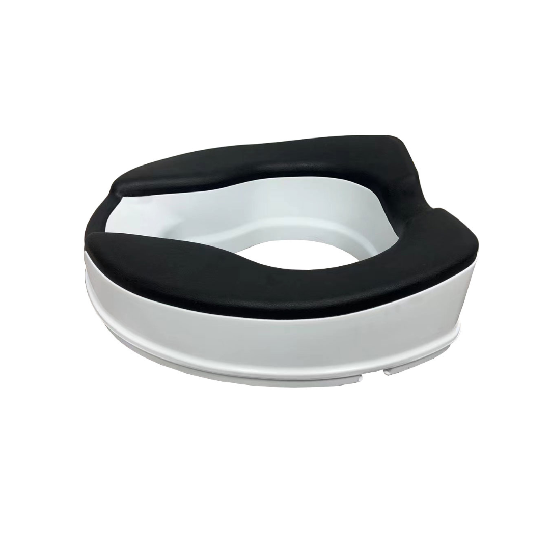 MOBB Healthcare Softer 4" Raised Toilet Seat with Secure Fit Clamps - Senior.com Raised Toilet Seats