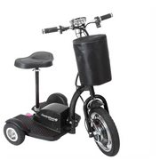 Journey Comfy Wheels Portable 3 Wheel Recreational Scooter - Senior.com Scooters
