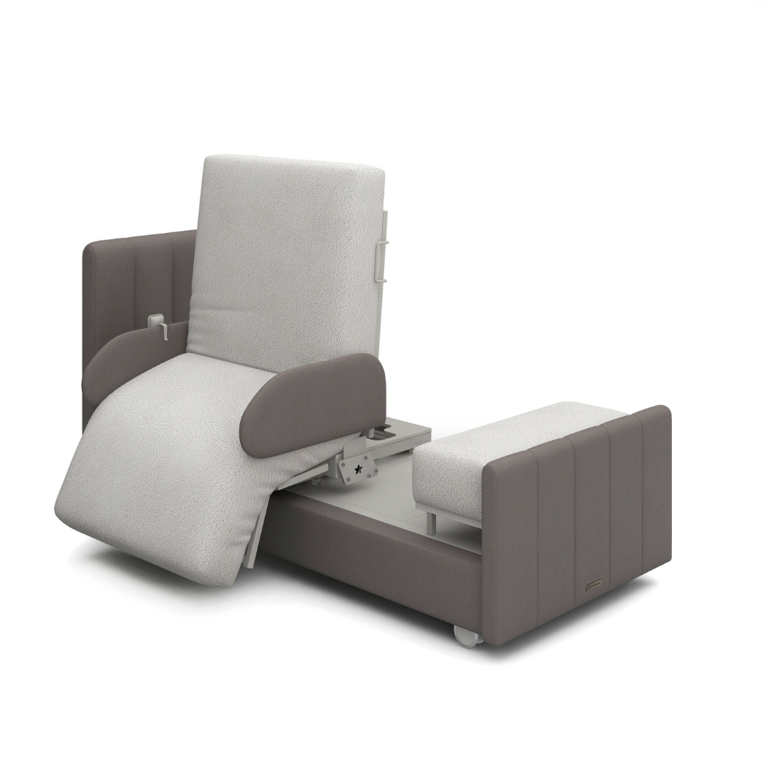 Charme Starsleep Orin Full Electric Rotating Bed Package with Stand Assist - Senior.com Full Electric Beds