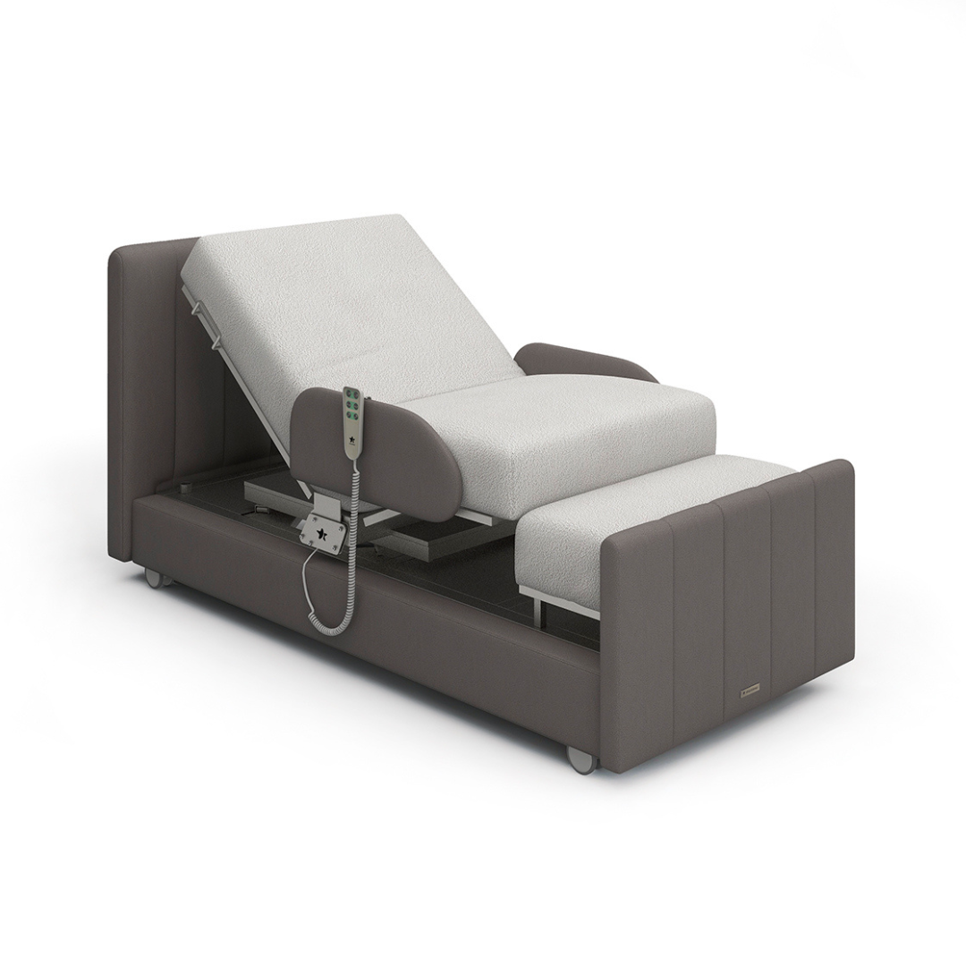 Charme Starsleep Orin Full Electric Rotating Bed Package with Stand Assist - Senior.com Full Electric Beds