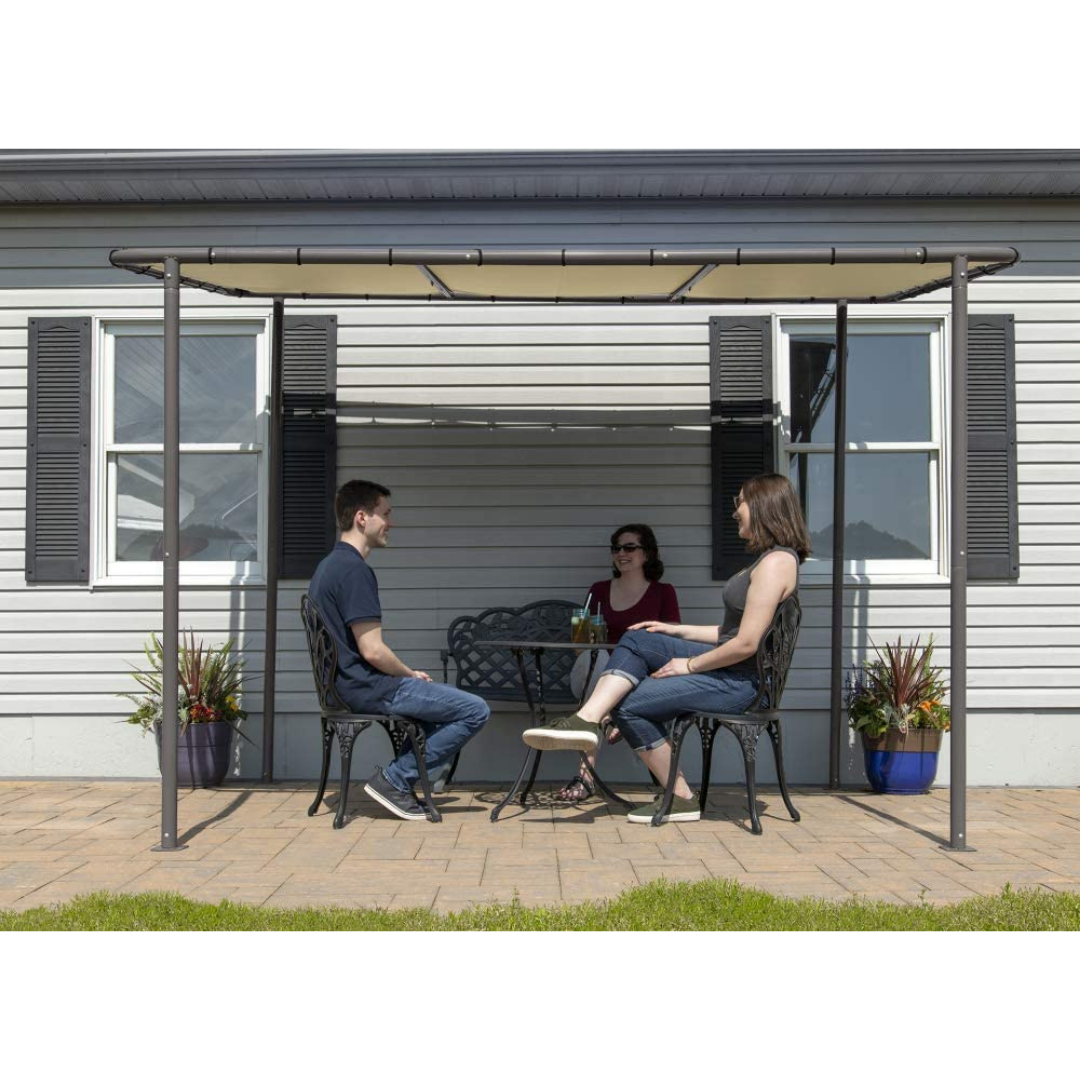 ShelterLogic 10' x 6' Solano Gazebo Canopy WaterResistant Sun Cover