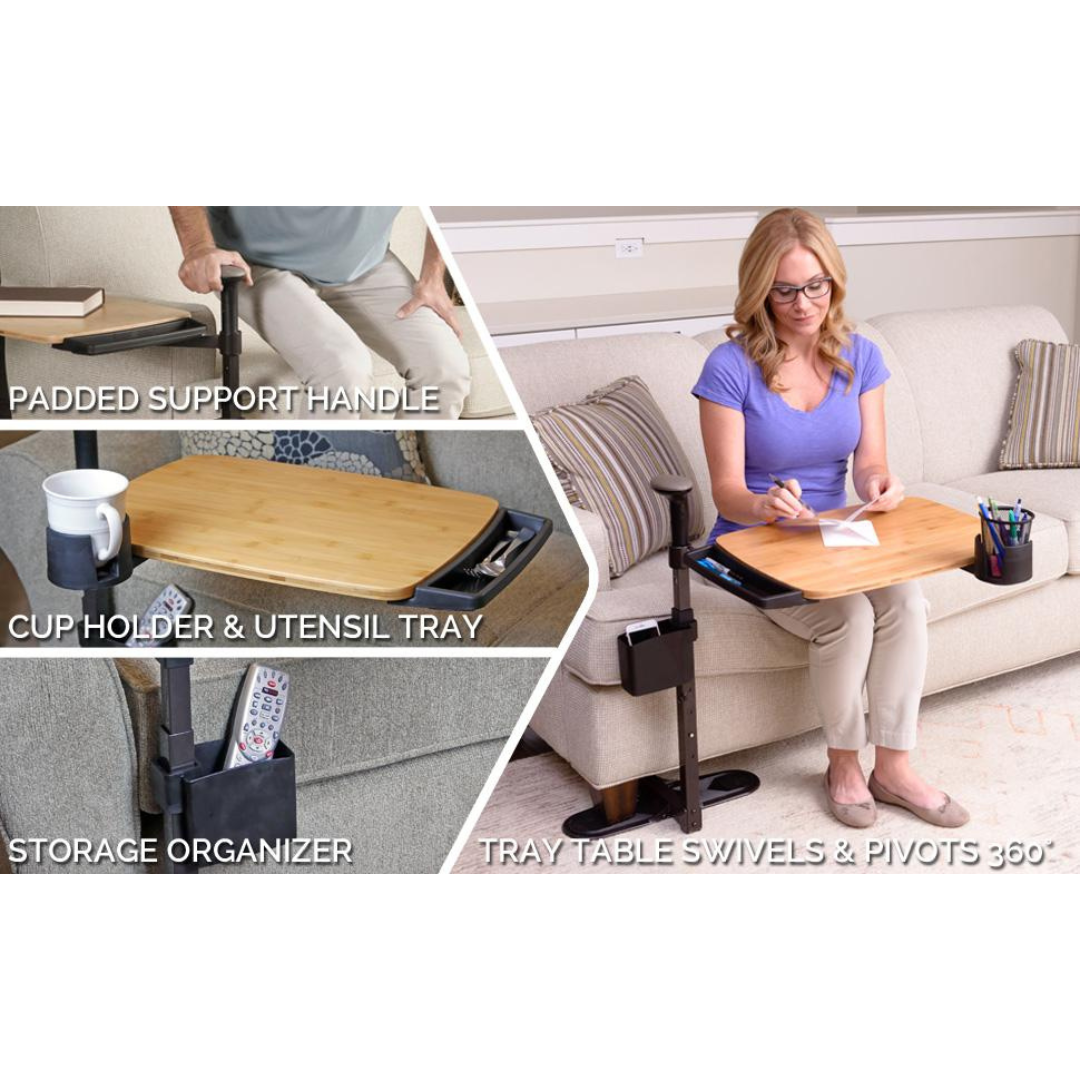 Stander Recliner Risers, Adaptable Slip Resistant Easy Chair Lift - Set of 4