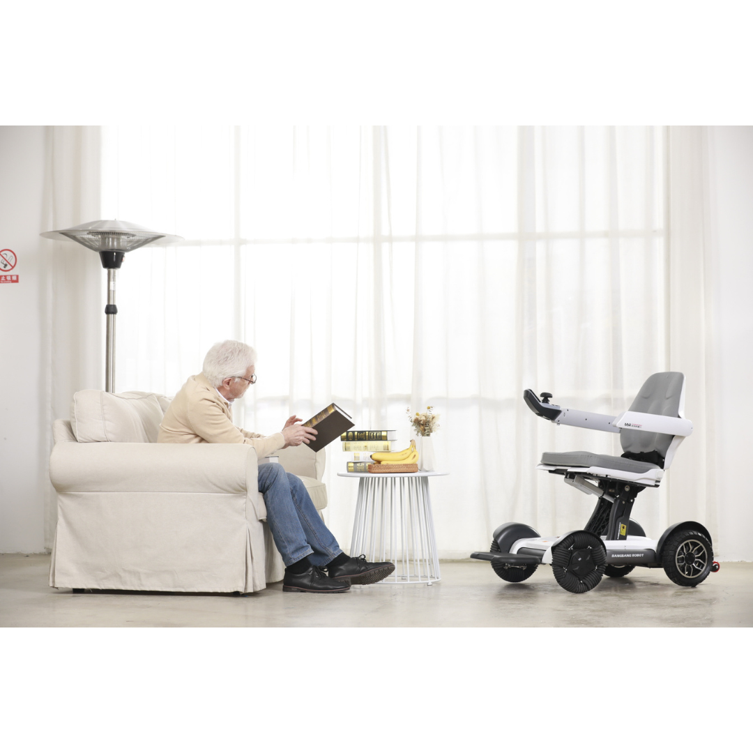 Robooter X40 Automatic Folding All-Terrain Electric Smart Wheelchair - Senior.com 