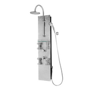 Pulse ShowerSpas Vaquero Shower System In Hammered Nickle - Senior.com Shower Systems