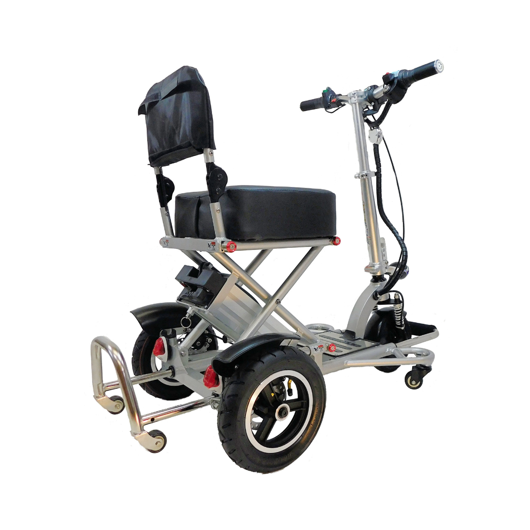 Triaxe Sport Long Distance Folding Electric Mobility Scooters - 12 MPH - Senior.com Scooters