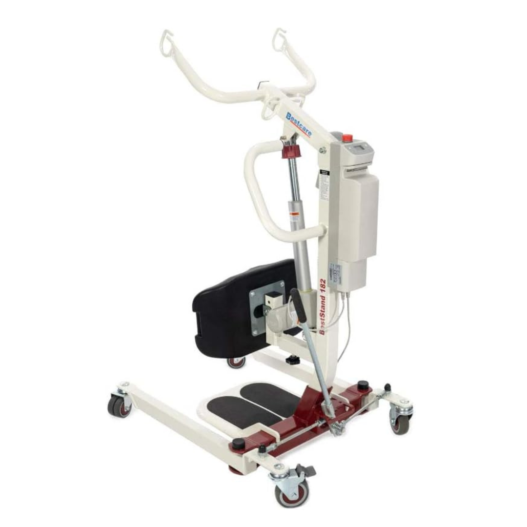 Bestcare BestStand Sit-to-Stand Patient Lifts - Electric or Hydraulic - Senior.com Patient Lifts