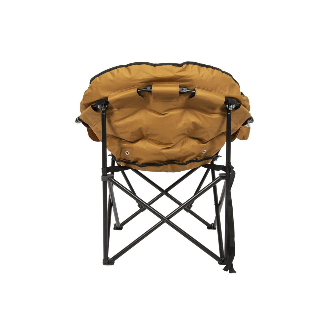 Camp Go Jumbo Padded Extra wide Club Camp Chair Waxed Canvas