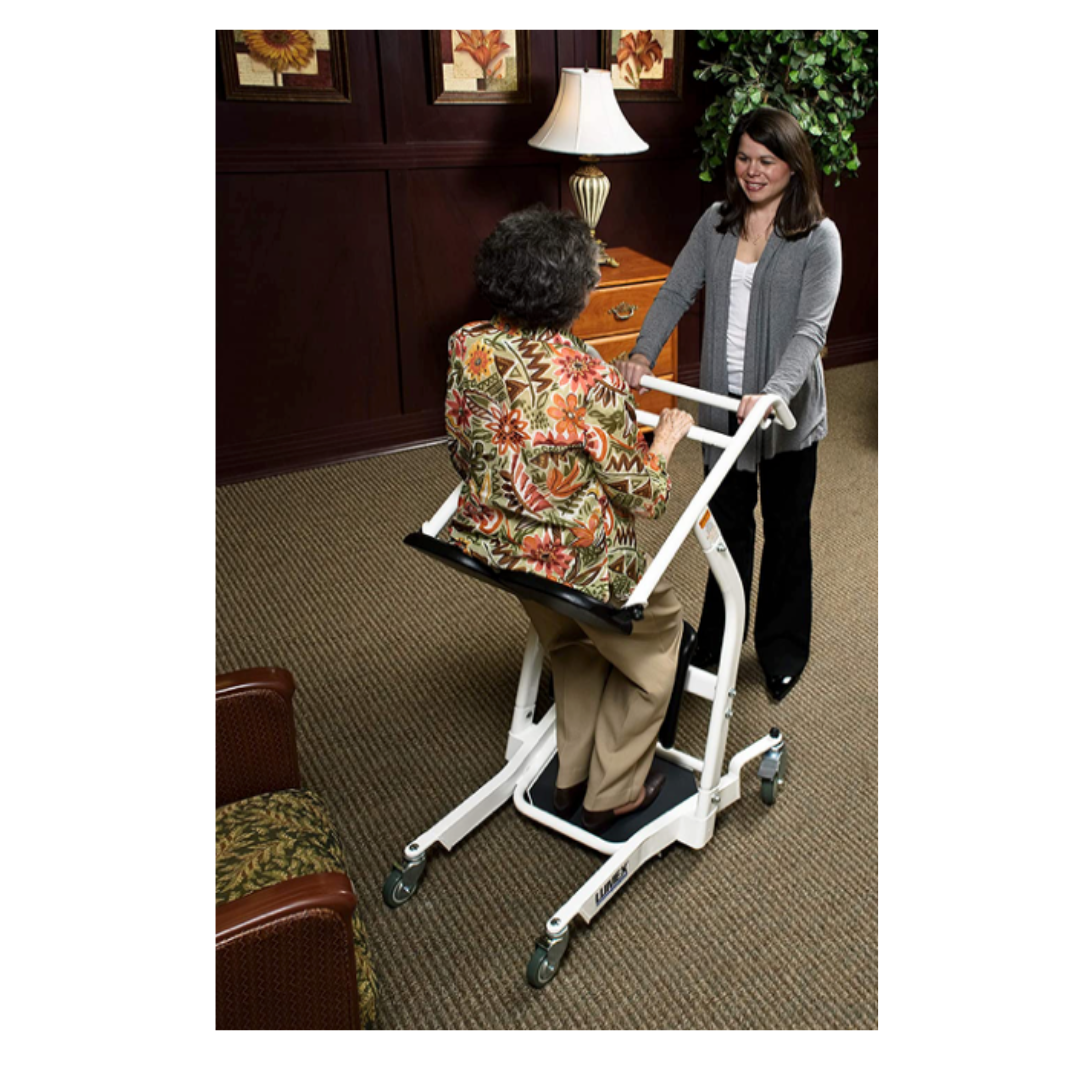 Lumex Stand Assist Bariatric Patient Transport - Wheelchair Alternative - Senior.com Patient Lifts