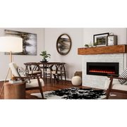 Sunheat 42" Wall Mount Infrared Glass Fireplace with Optional Table Stand - Senior.com Heaters & Fireplaces