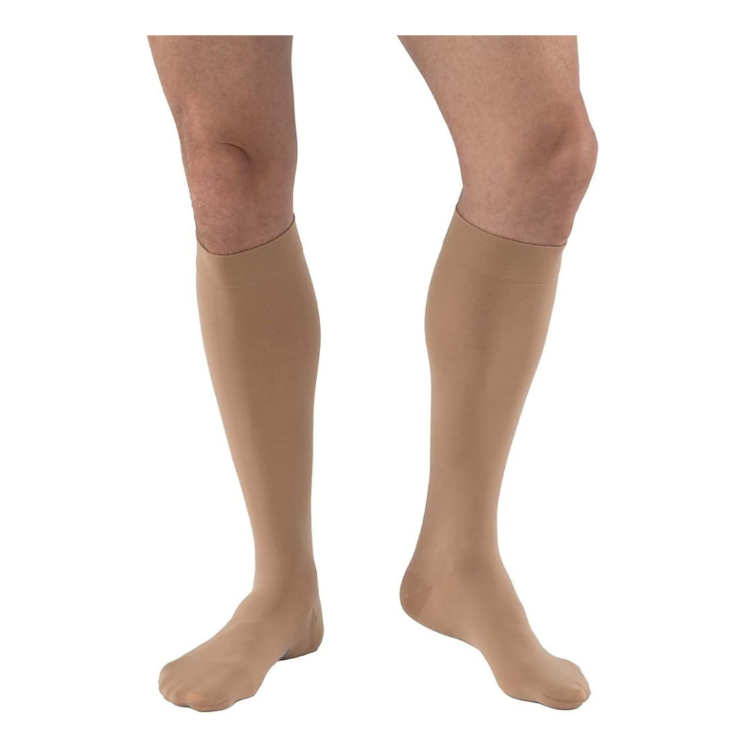 JOBST Opaque Softfit 20-30 mmHg Compression Stockings - Knee High & Closed Toe - Senior.com Compression Stockings