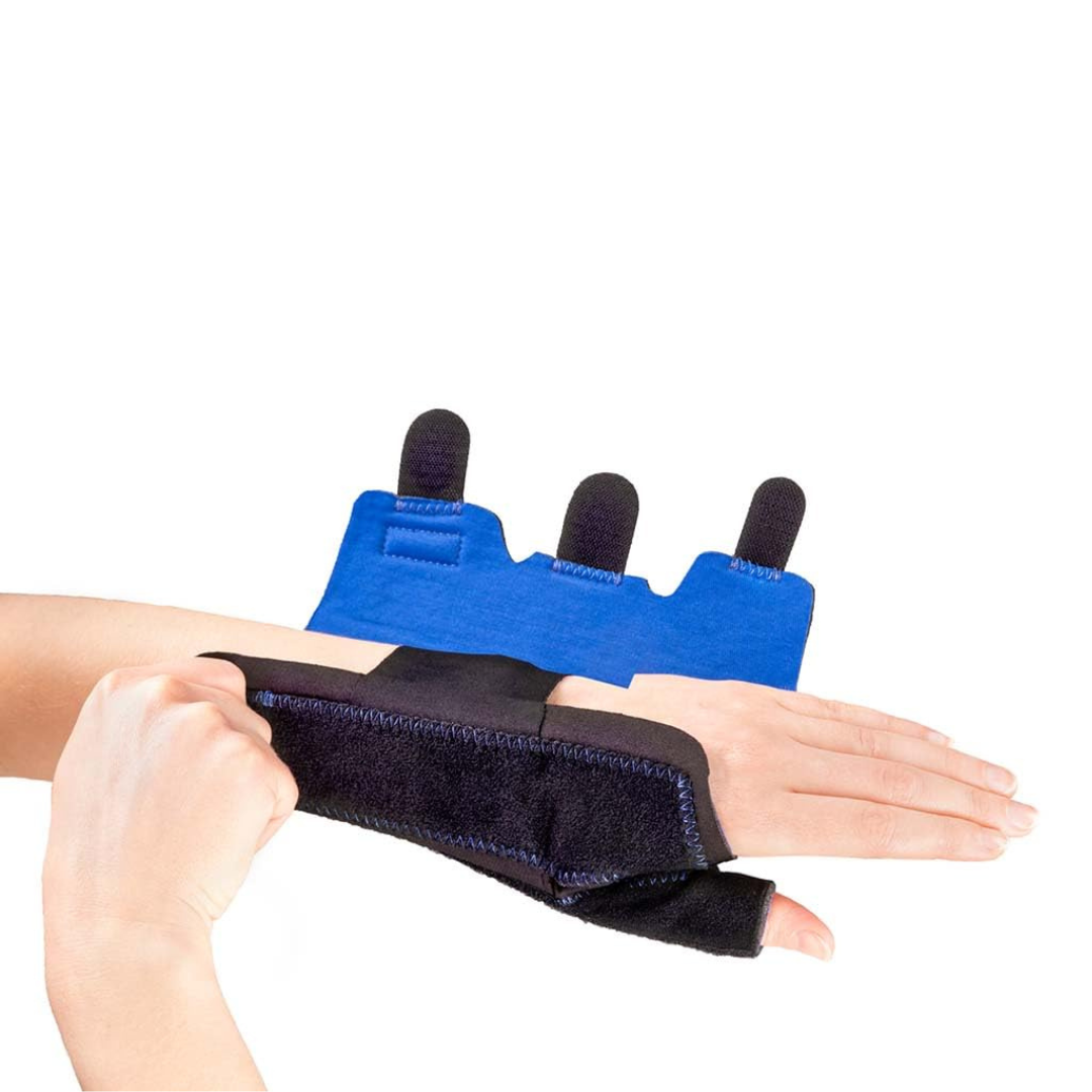 Actimove Professional Gauntlet Wrist & Thumb Stabilizing Brace - Black - Senior.com Wrist Brace