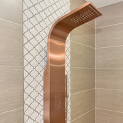 Pulse ShowerSpas Santa Cruz Bronze Shower System - Senior.com Shower Systems