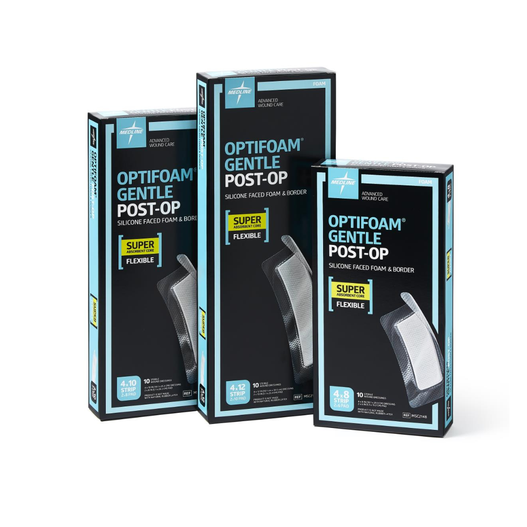 Medline Optifoam Gentle Post-Op Foam Dressings – Senior.com