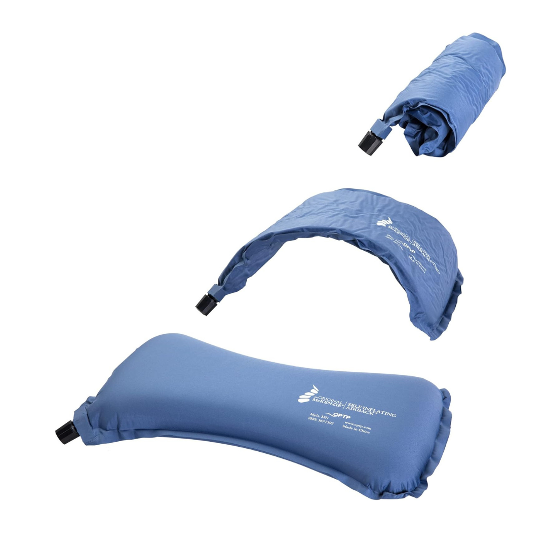 The Original McKenzie Self-Inflating AirBack Lumbar Support - Perfect For Travel - Senior.com Lumbar Supports