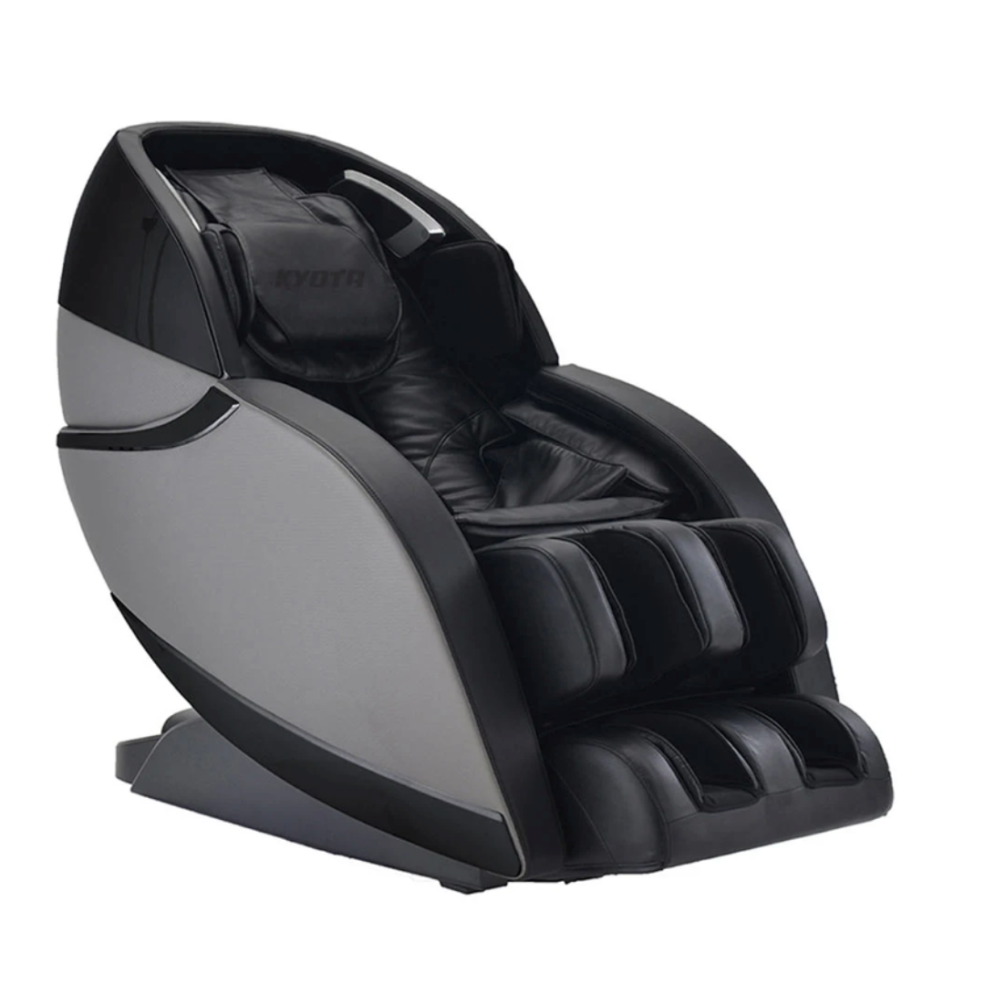 Kyota Kansha M878 4D Full Body Massage Chair w/ Intelligent Voice Command Black