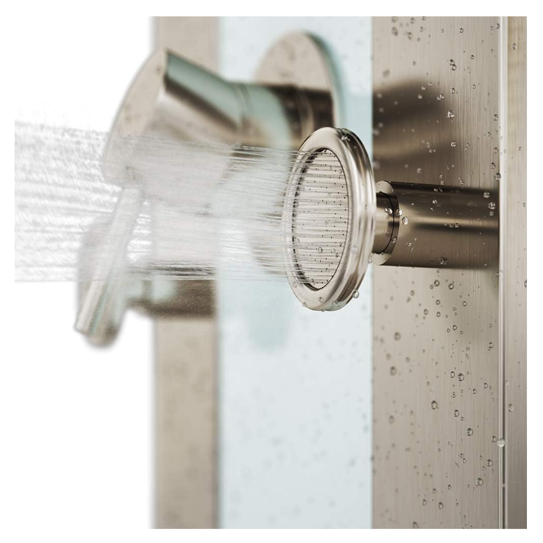 Pulse ShowerSpas Tropicana Panel w/ 10" Rain Showerhead & 6 Spray Jets