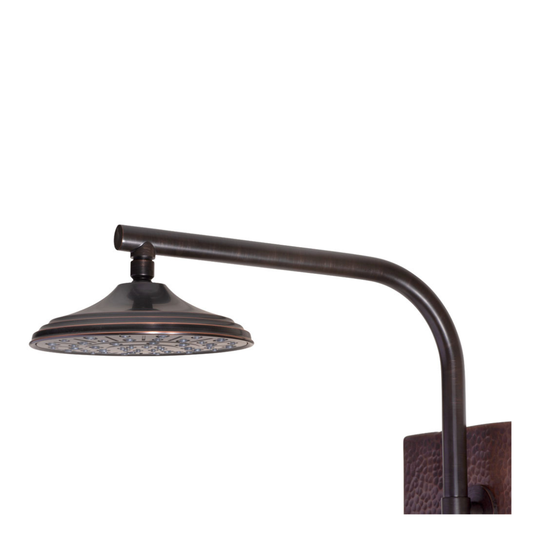 Pulse ShowerSpas Sedona Shower System - Hammered Copper - Senior.com Shower Systems