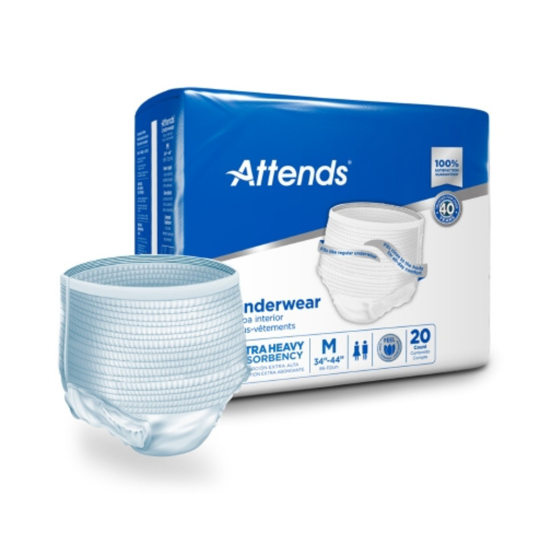 Attends Protective Underwear Regular Absorbency - Case - Senior.com Incontinence
