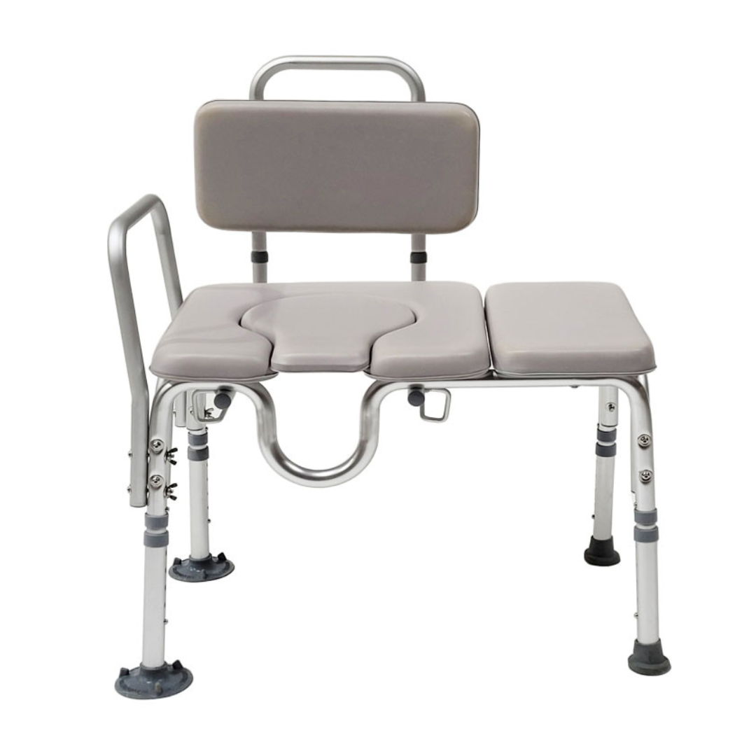 MOBB Healthcare Padded Transfer Commode Chair - Senior.com 