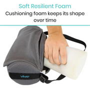 Vive Health Ice Lumbar Roll - Pain Relieving Lumbar Support - Senior.com Back & Lumbar Support Cushions