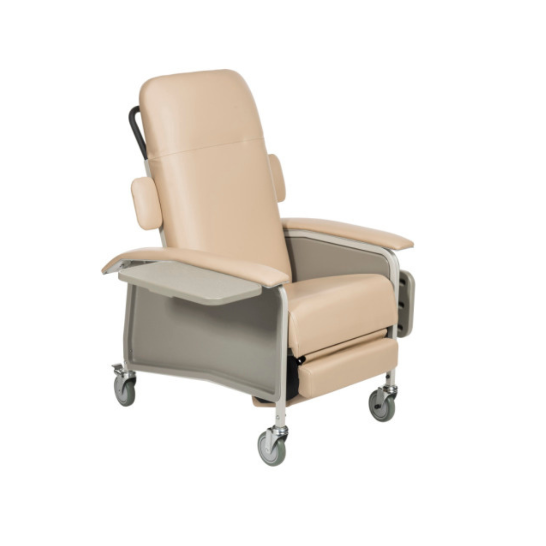 Drive Medical Clinical Care Geri Chair Recliners - 4 Positions & Tray