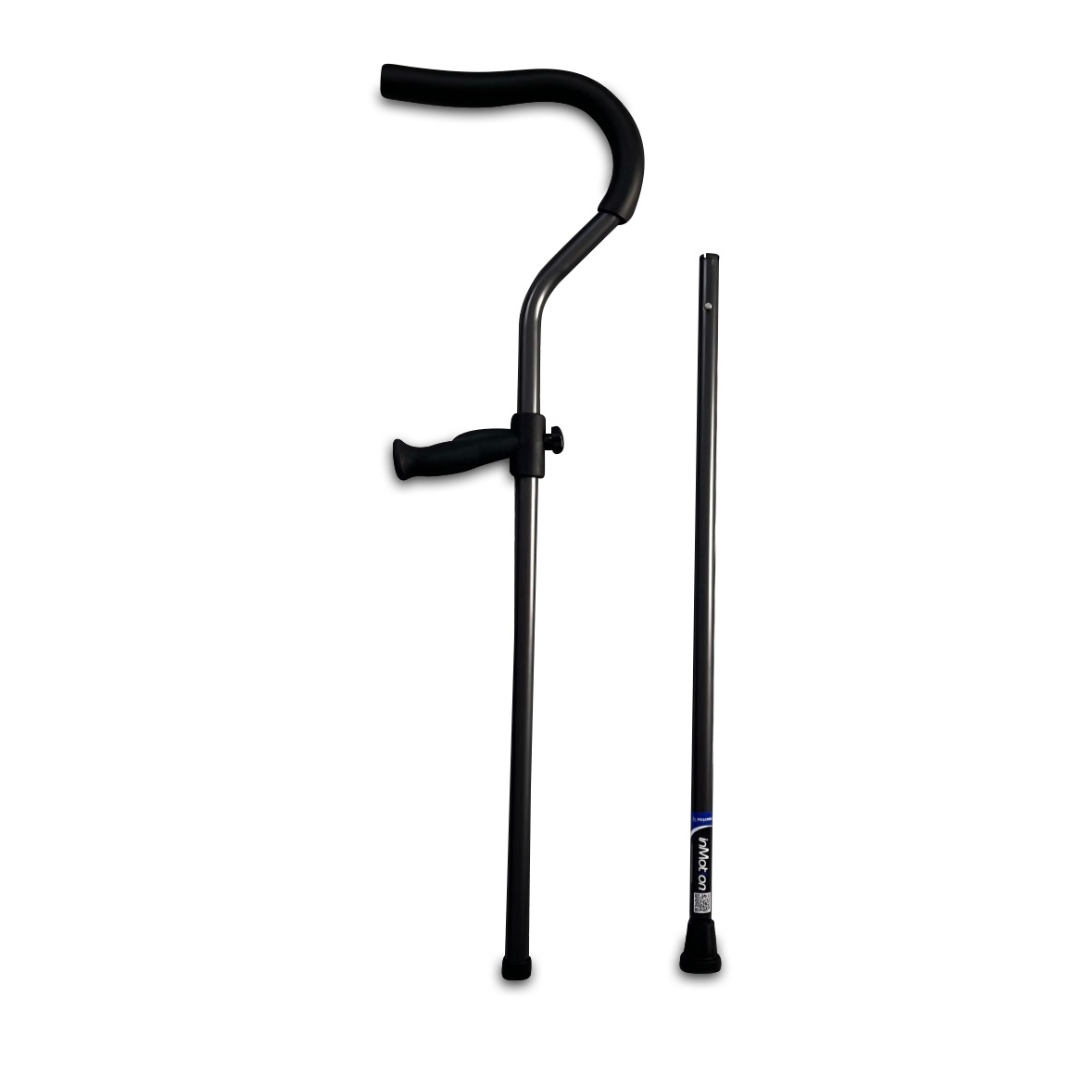 Millennial Medical Freedom Life Crutch with Ergonomic Handles & Articulating Tips - Fits Up to 6'0" - Senior.com Crutches