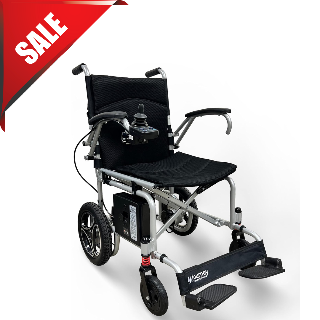 Journey Air Lightweight Folding Power Chair - Only 35 lbs - Senior.com Power Chairs
