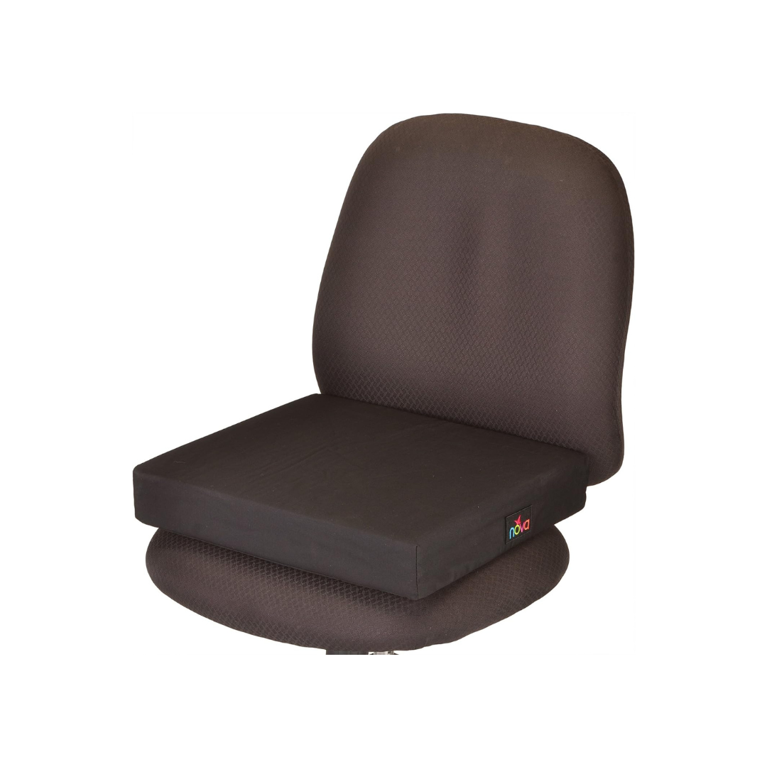 Nova Seat & Wheelchair High Density Foam Cushion with Water Resistant Removable Cover - Senior.com Wheelchair Cushions