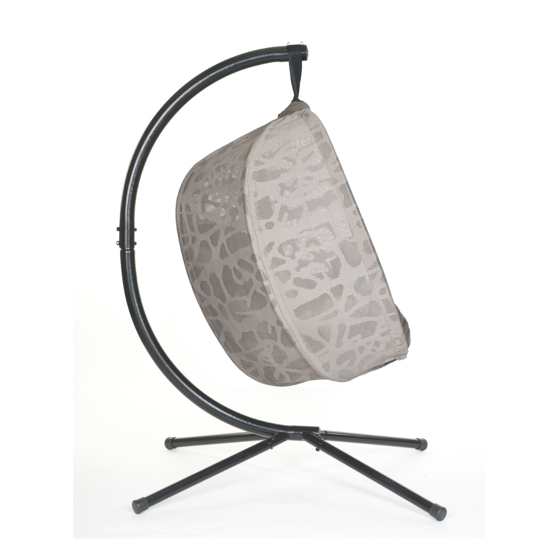 FlowerHouse Hanging Egg Patio Chairs with Stand Indoor & Outdoor