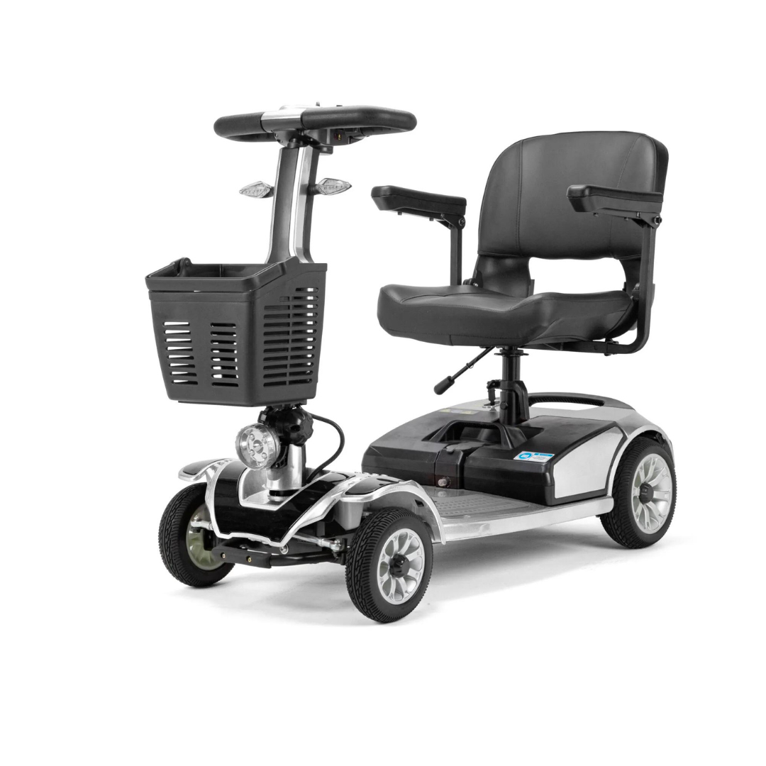 Ewheels EW-M41 Travel Friendly Long Range 4-Wheel Scooter - Senior.com Scooters