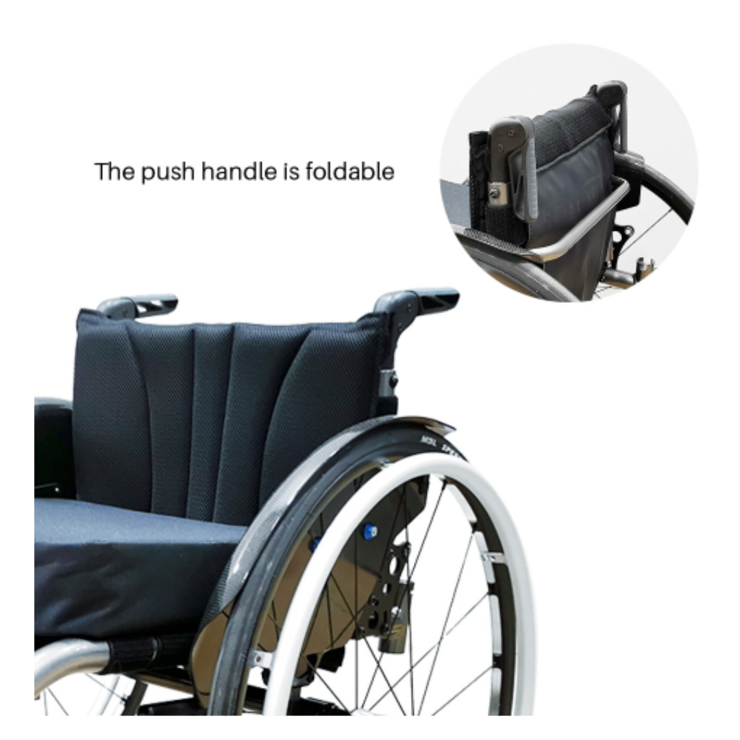 Foldawheel Active Lightweight Wheelchair - Only 24 lbs - Senior.com Sport Wheelchairs