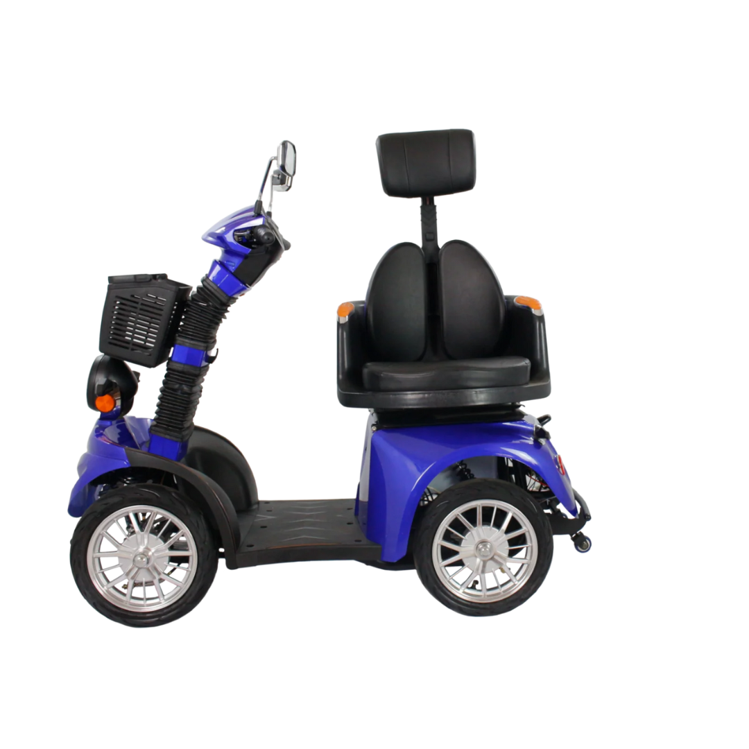 GIO Tron 4-Wheeled Smart Mobility Scooter with Swivel Seat - Senior.com Scooters