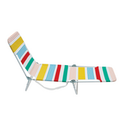 RIO Folding Beach Lounger - Folds For Easy Transport with Carry Strap - Senior.com Beach Chairs