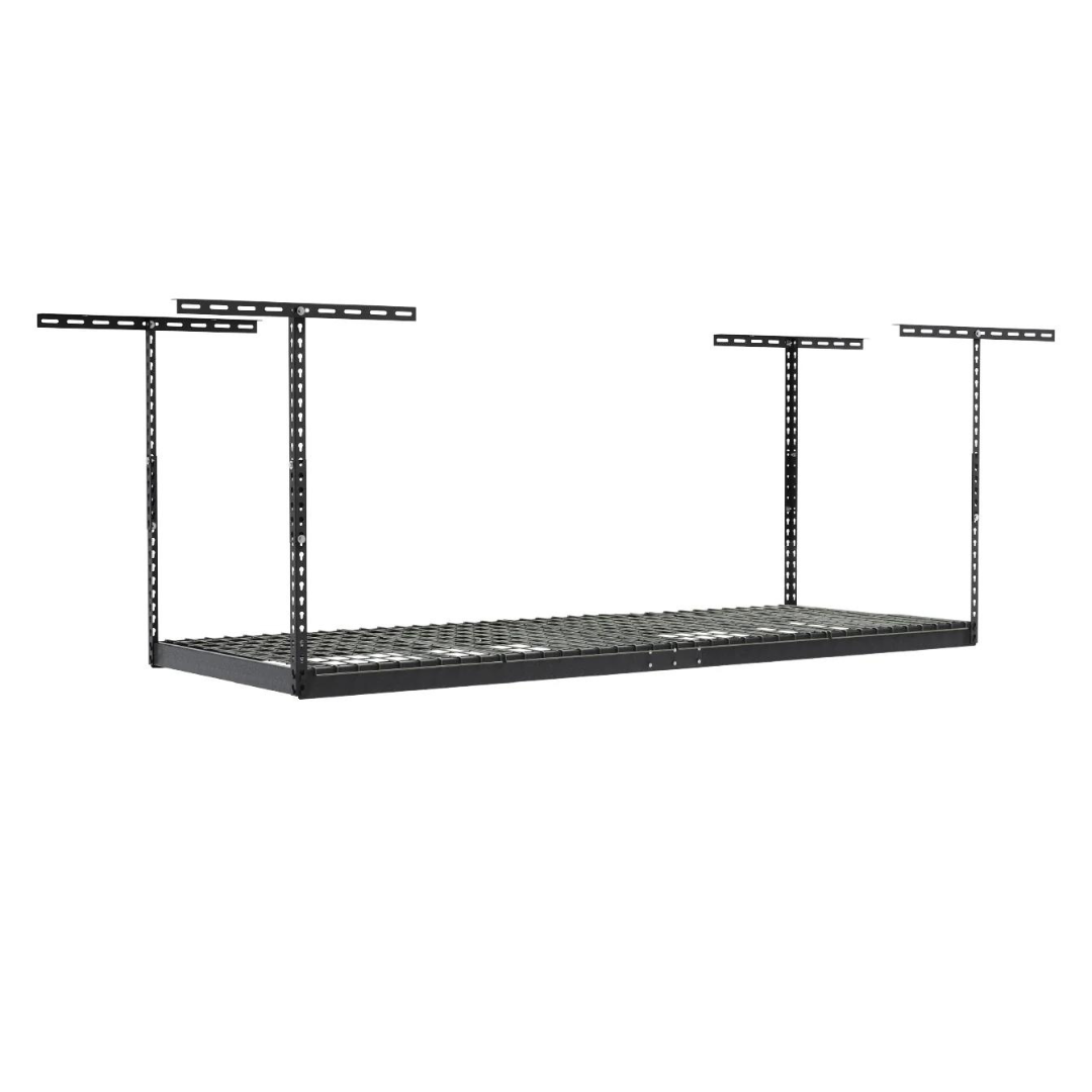 Saferacks – 3x8 Overhead Garage Storage Rack with Hook Set - Senior.com Storage Racks