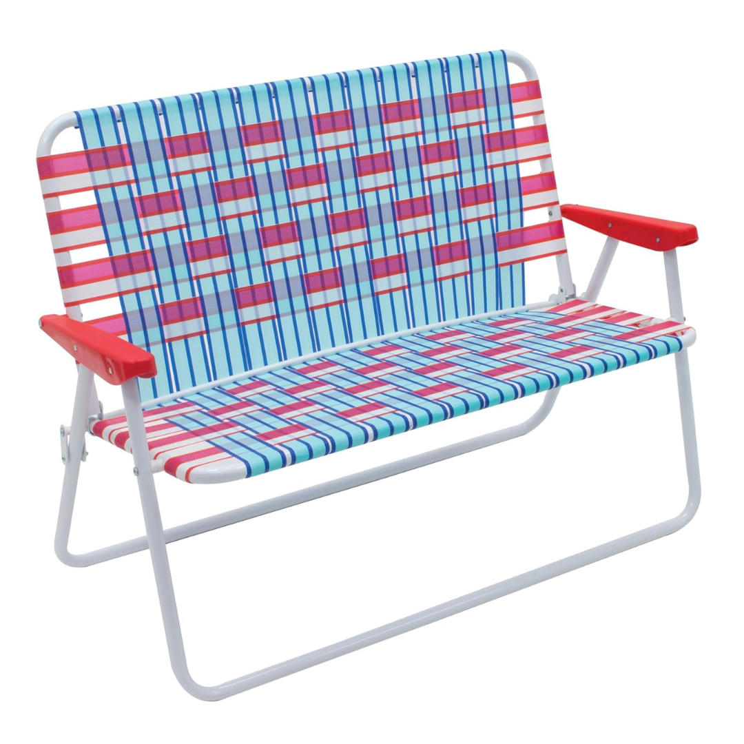 RIO CAMP & GO Double Wide Loveseat - Web Folding Chair