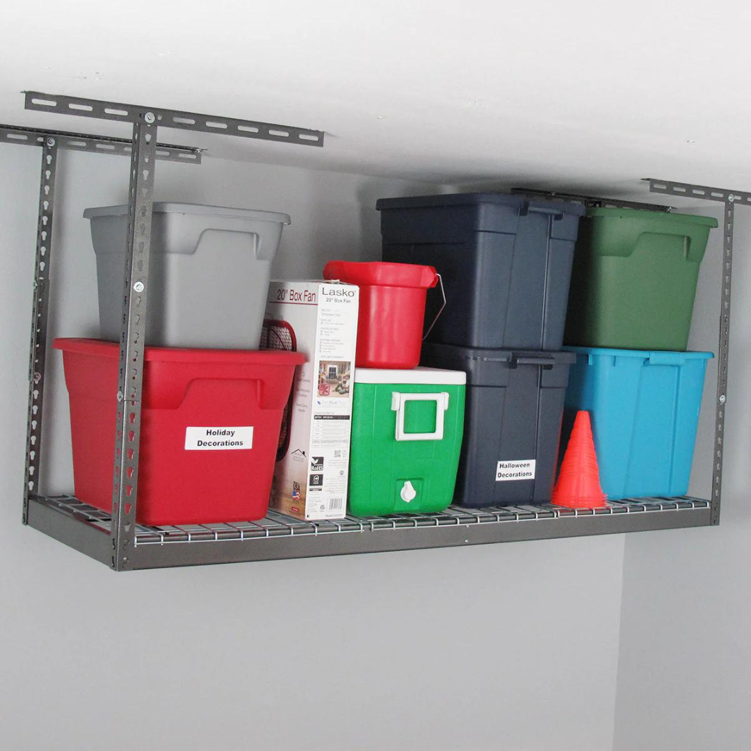 Saferacks 3×6 Overhead Garage Storage Racks - Senior.com Storage Racks