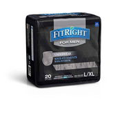 FitRight Ultra Absorbency Underwear for Men - Case of 80