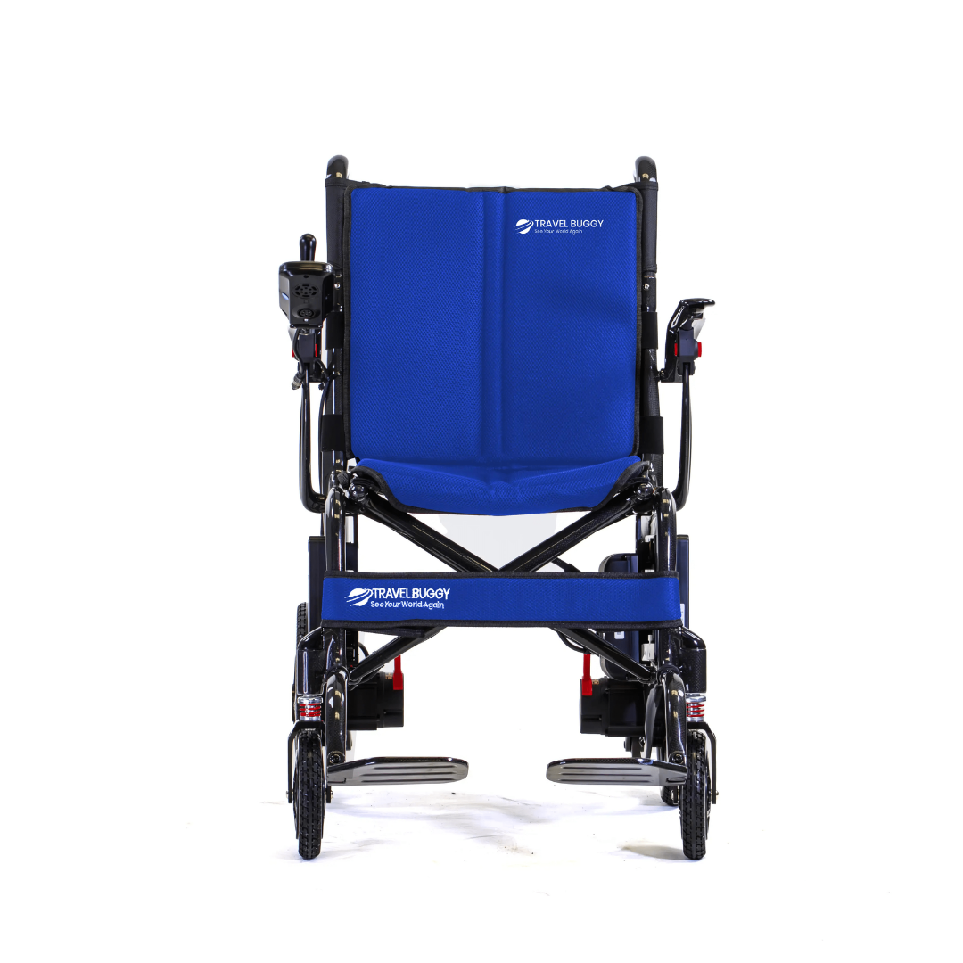 Travel Buggy AEROLUX Carbon Fiber Portable Power Chair - Only 29 lbs - Senior.com 