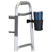 NOVA Medical Cup Holder For Walkers & Rollators with Round Narrow Tubing - Senior.com Cup Holders