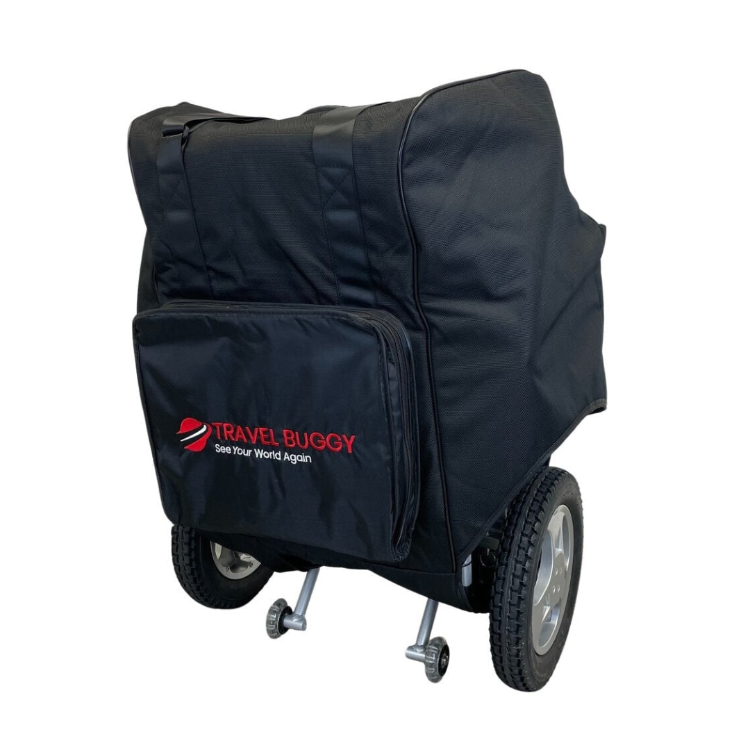 Travel Buggy Heavy Duty Padded Canvas Storage Travel Bag For Power Chairs - Senior.com Powerchair Bag